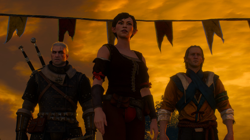 Illustration for article titled The Witcher 3 Mission That Just...Went To Hell